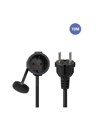 Câble 10m - Prise IP44 Femelle - Prise Electrique
