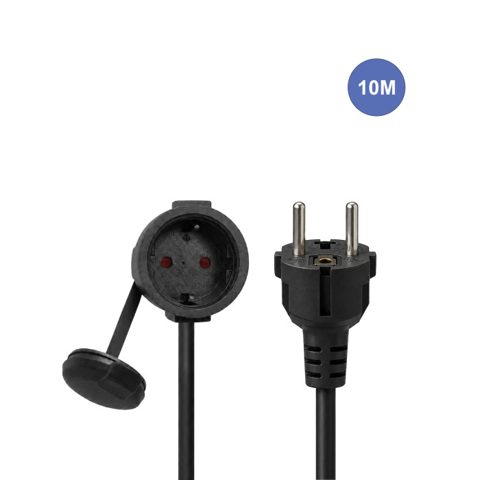Câble 10m - Prise IP44 Femelle - Prise Electrique
