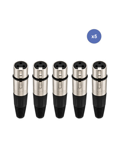 Connecteur XLR 3 PIN Femelle
