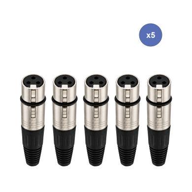 Connecteur XLR 3 PIN Femelle