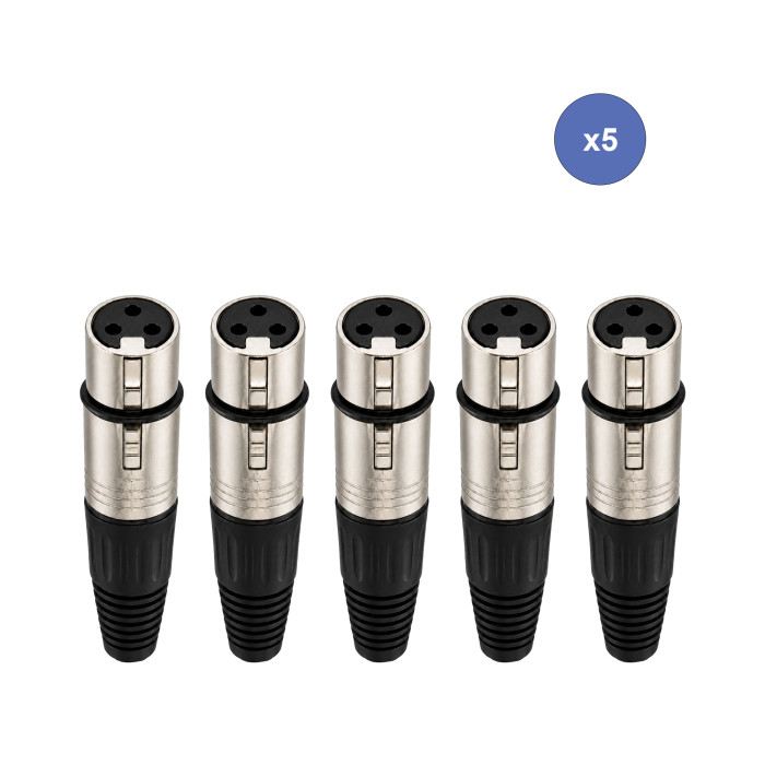 Connecteur XLR 3 PIN Femelle
