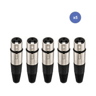 Connecteur XLR 3 PIN Femelle