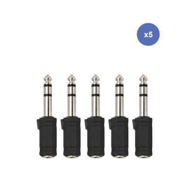 Adaptateur Jack 3.5 Stéréo/ 6.35 Stéréo
