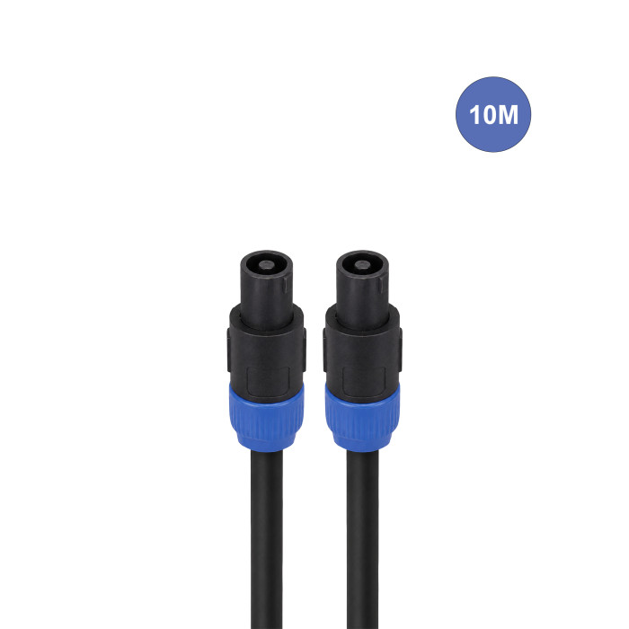 Câble 10m - SPEAKON Mâle - SPEAKON Mâle