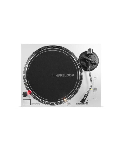 Platine Vinyle Entrainement Direct - Finition Silver