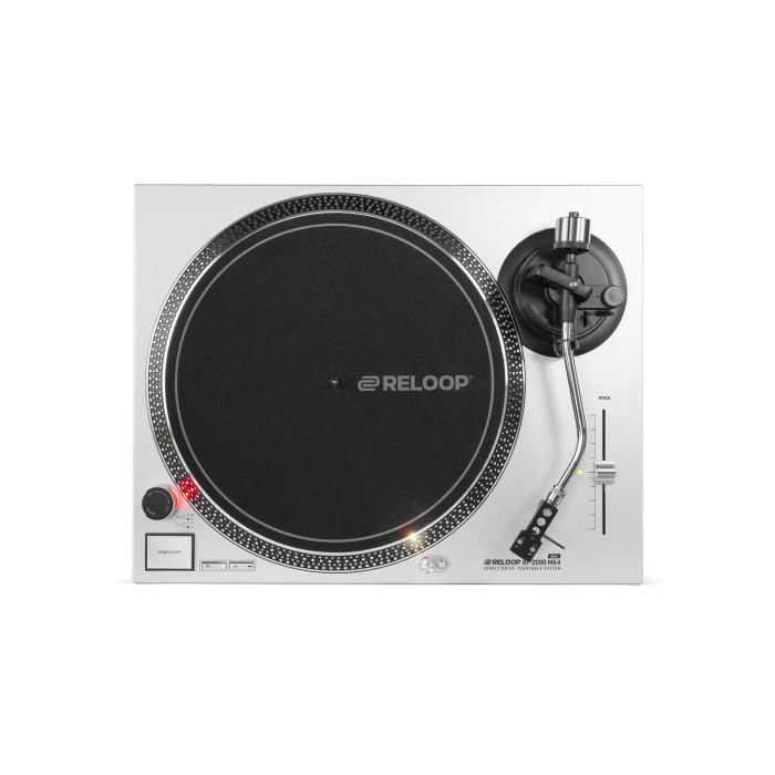 Platine Vinyle Entrainement Direct - Finition Silver