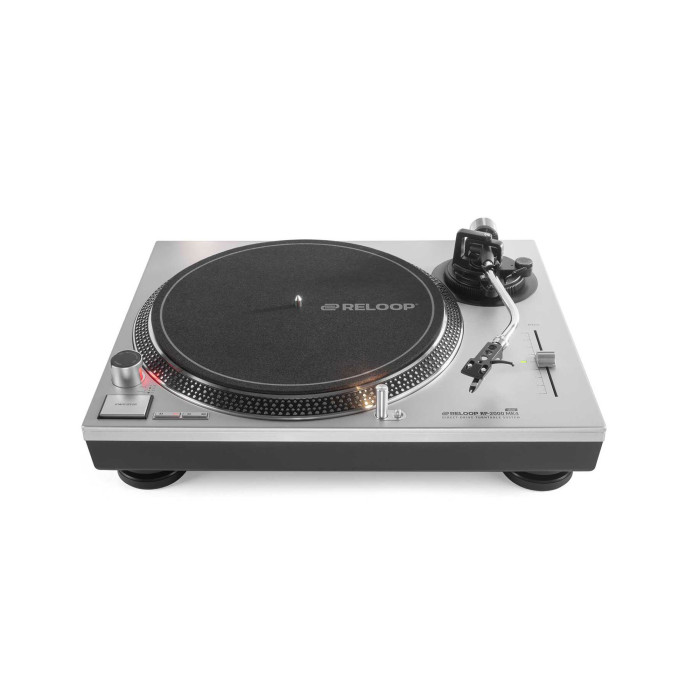 Platine Vinyle Entrainement Direct - Finition Silver