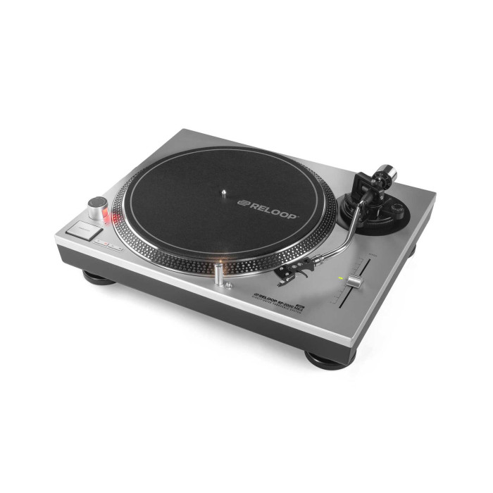 Platine Vinyle Entrainement Direct - Finition Silver
