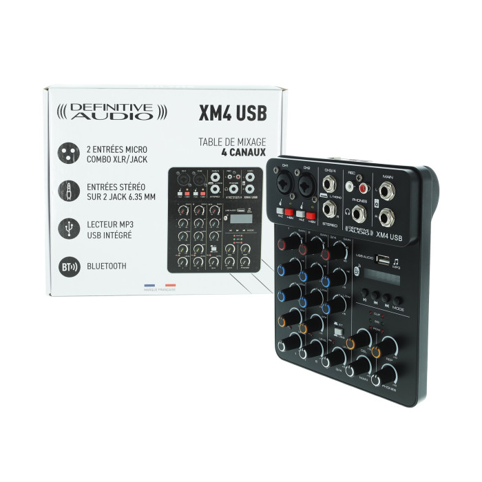 Table De Mixeur - 4 Canaux