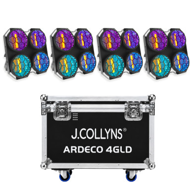 Pack de 4 ARDECO 4GLD + Flight