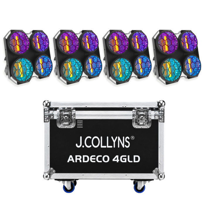Pack de 4 ARDECO 4GLD + Flight