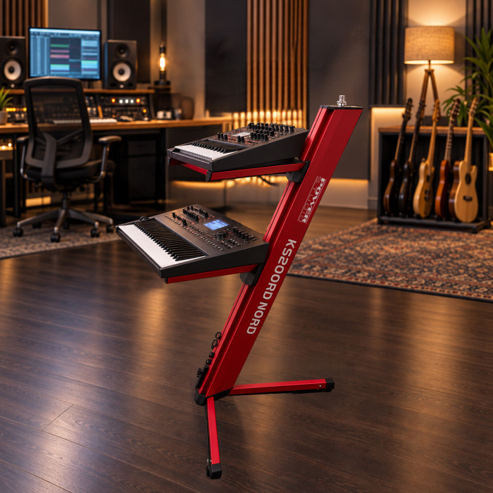 Support De Clavier - Rouge