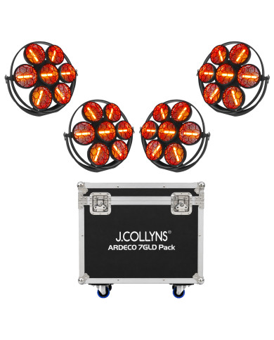 Pack de 4 ARDECO 7GLD + Flight
