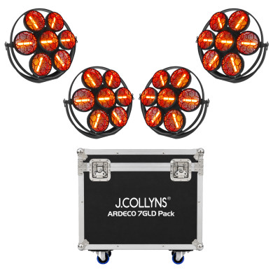 Pack de 4 ARDECO 7GLD + Flight
