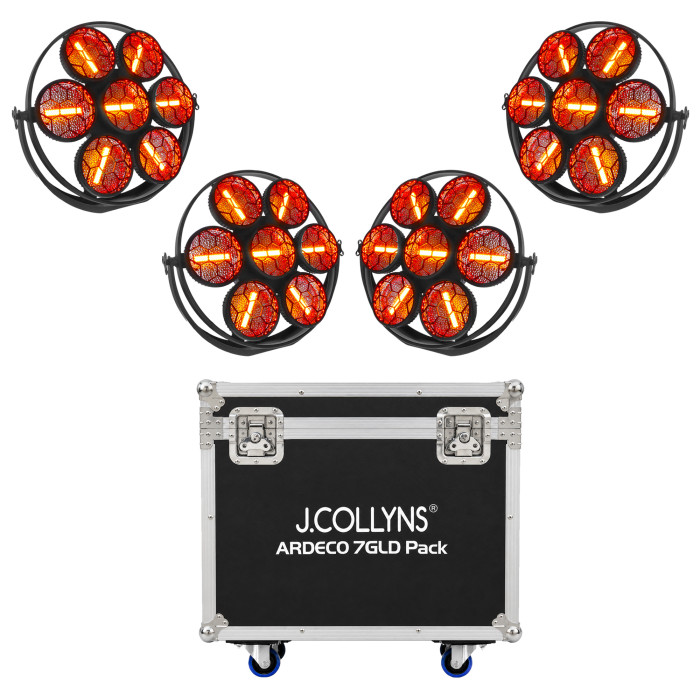 Pack de 4 ARDECO 7GLD + Flight