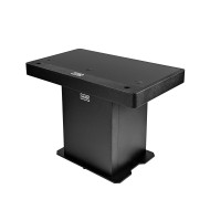 Podium DJ + Flight Case - Finition Noir