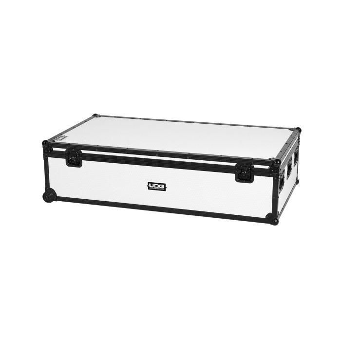 UDG Ultimate DJ Podium Workstation Flight Case White