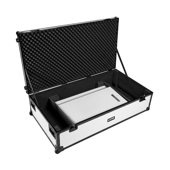 UDG Ultimate DJ Podium Workstation Flight Case White
