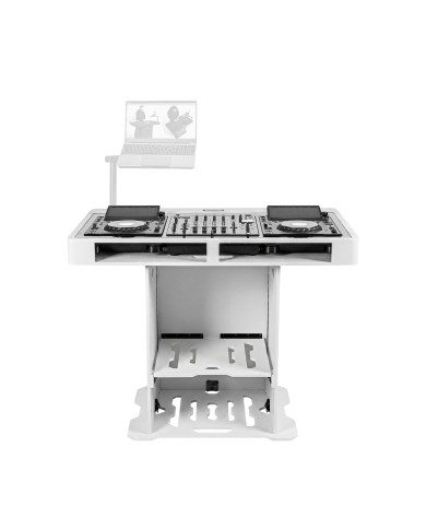 UDG Ultimate DJ Podium Workstation White