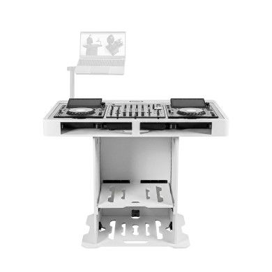 UDG Ultimate DJ Podium Workstation White
