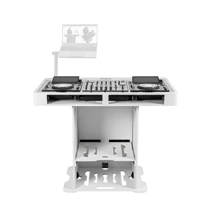 UDG Ultimate DJ Podium Workstation White