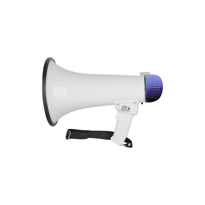 Megaphone 15W avec Combiné, Slot MP3 et Enregistrement