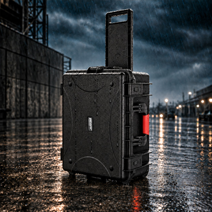 Flight-case ABS IP65 avec Trolley