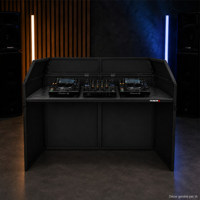 Dj Stand Noir + 2 Lycras + Housse