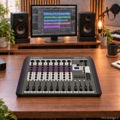 Table De Mixage 8 Canaux
