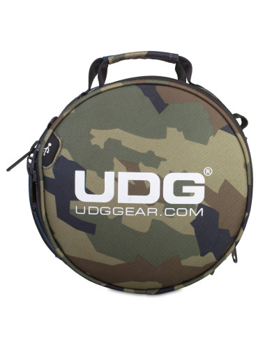 UDG Ultimate DIGI Headphone Bag Black Camo Orange