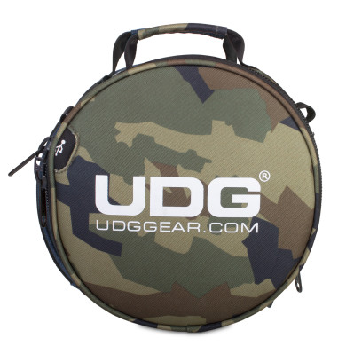 UDG Ultimate DIGI Headphone Bag Black Camo Orange
