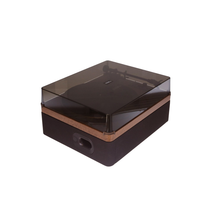 Platine Vinyle Vintage - Enceintes Intégrées + Capot