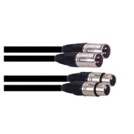 Câble 1,5m - XLR 3 PIN Mâle - XLR 3 PIN Femelle