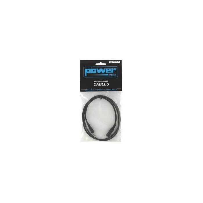 Câble 1m - MINI JACK STEREO Mâle - MINI JACK STEREO Femelle
