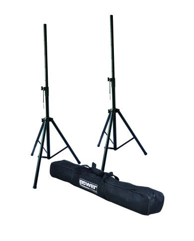 Ensemble 2 pieds HP Alu + Housse