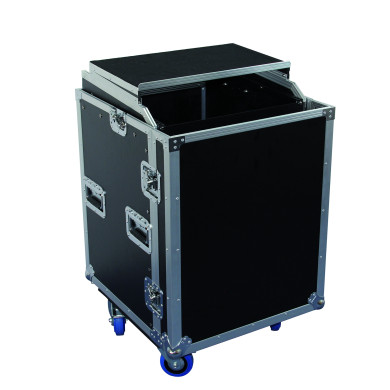 Flight Case 12 U+Plan incliné+Plateau