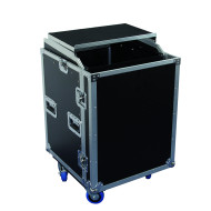 Flight Case 12 U+Plan incliné+Plateau