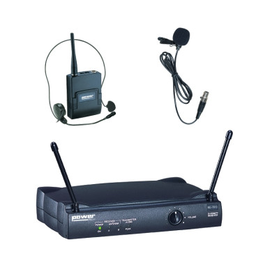 Simple Micro Serre-Tête + Cravate VHF - Freq183,5 Mhz