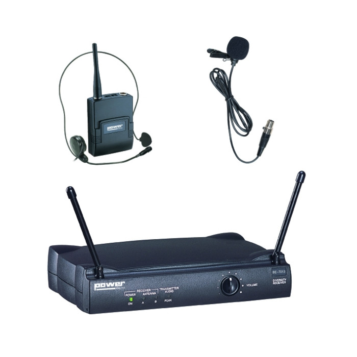 Simple Micro Serre-Tête + Cravate VHF - Freq183,5 Mhz