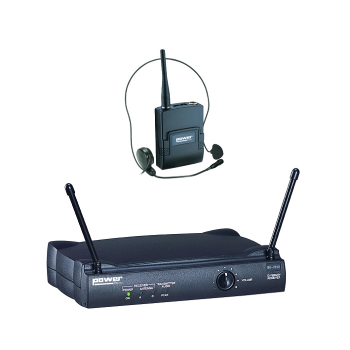 Simple Micro Serre-Tête VHF - Freq 178,5 Mhz