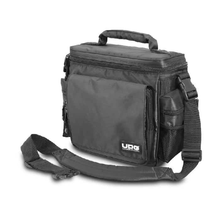 Sac slingbag à zip noir