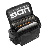 Sac slingbag à zip noir