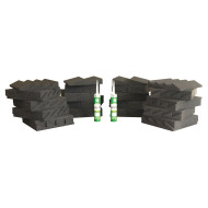 Pack 18 FOAM 30 + 18 FOAM 40 + 2 colles