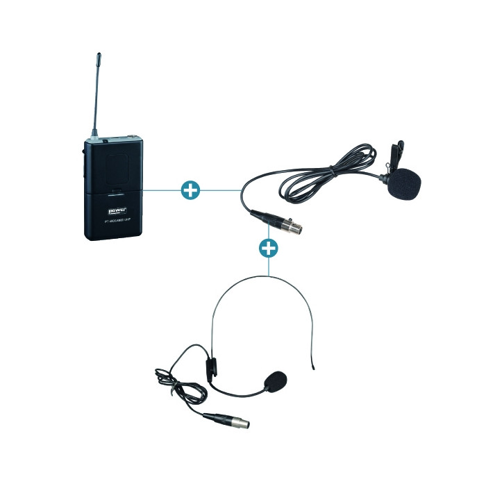 Option Body Pack pour WM 3700-4700 MH UHF