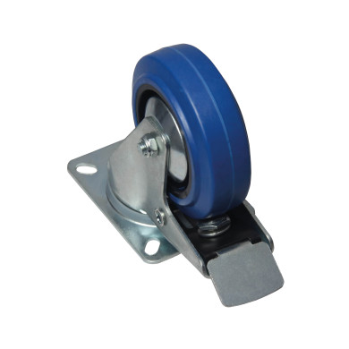 Roue flight case 3.5 pouces avec frein