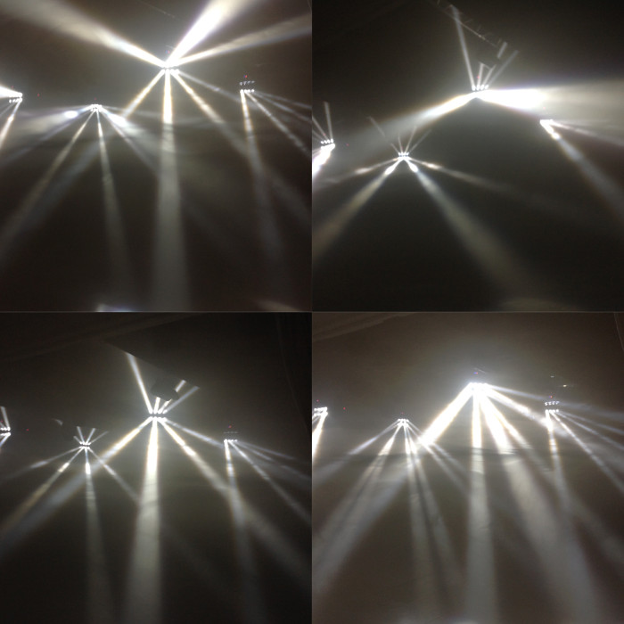 Effet à Led 8x3W Blanches