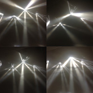 Effet à Led 8x3W Blanches