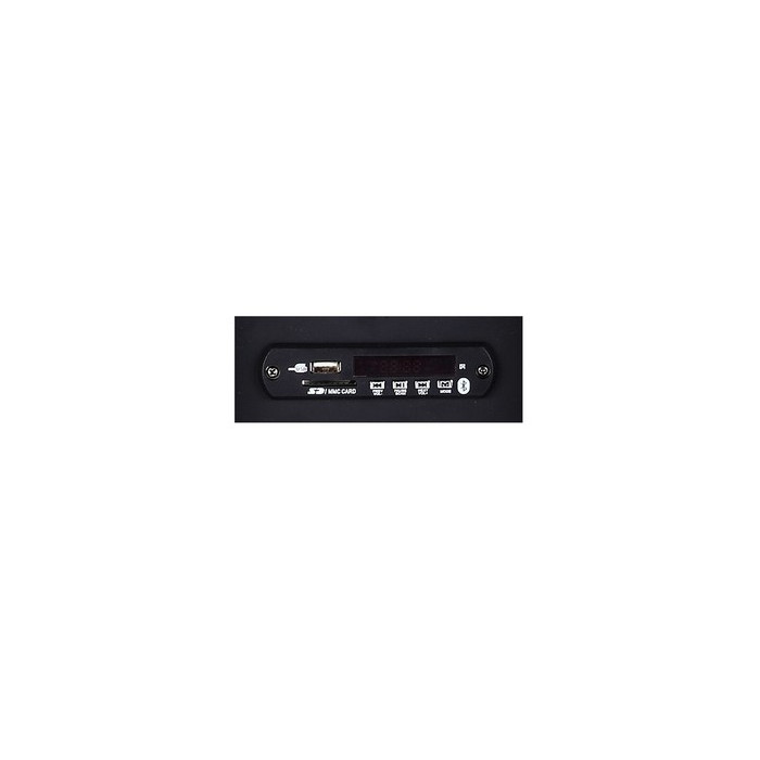 Enceinte active 12" 200W + micro + stand