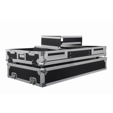 Flight case pour Pioneer CDJ 900 / 2000 NEXUS + MIX 13 + PLATEAU