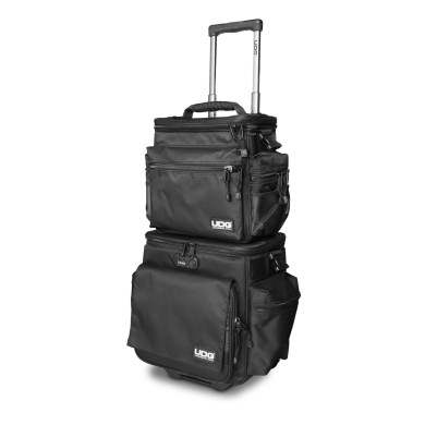 UDG Ultimate SlingBag Trolley Set DeLuxe Black, Orange inside MK2 (Without CD wallet 24)